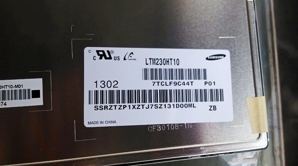 USED 23'' LED LCD PANEL SCREEN Digitizer LTM230HT10 for Samsung/Lenovo/Dell - zum Schließen ins Bild klicken
