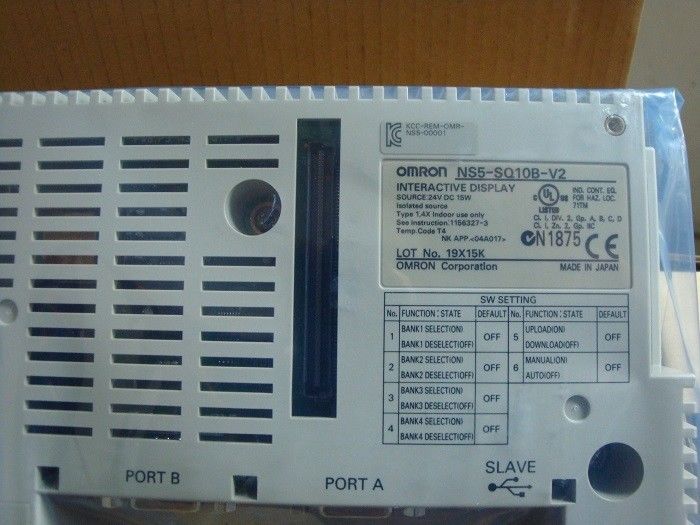 OMRON OPERATOR PANEL NS5-SQ10B-V2 NS5SQ10BV2 in box - Click Image to Close