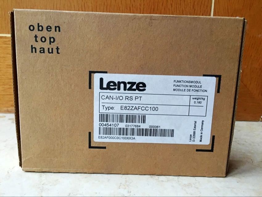 Free shipping Genuine Lenze INVERTER E82ZAFCC100 CAN PT in NEW box - Click Image to Close