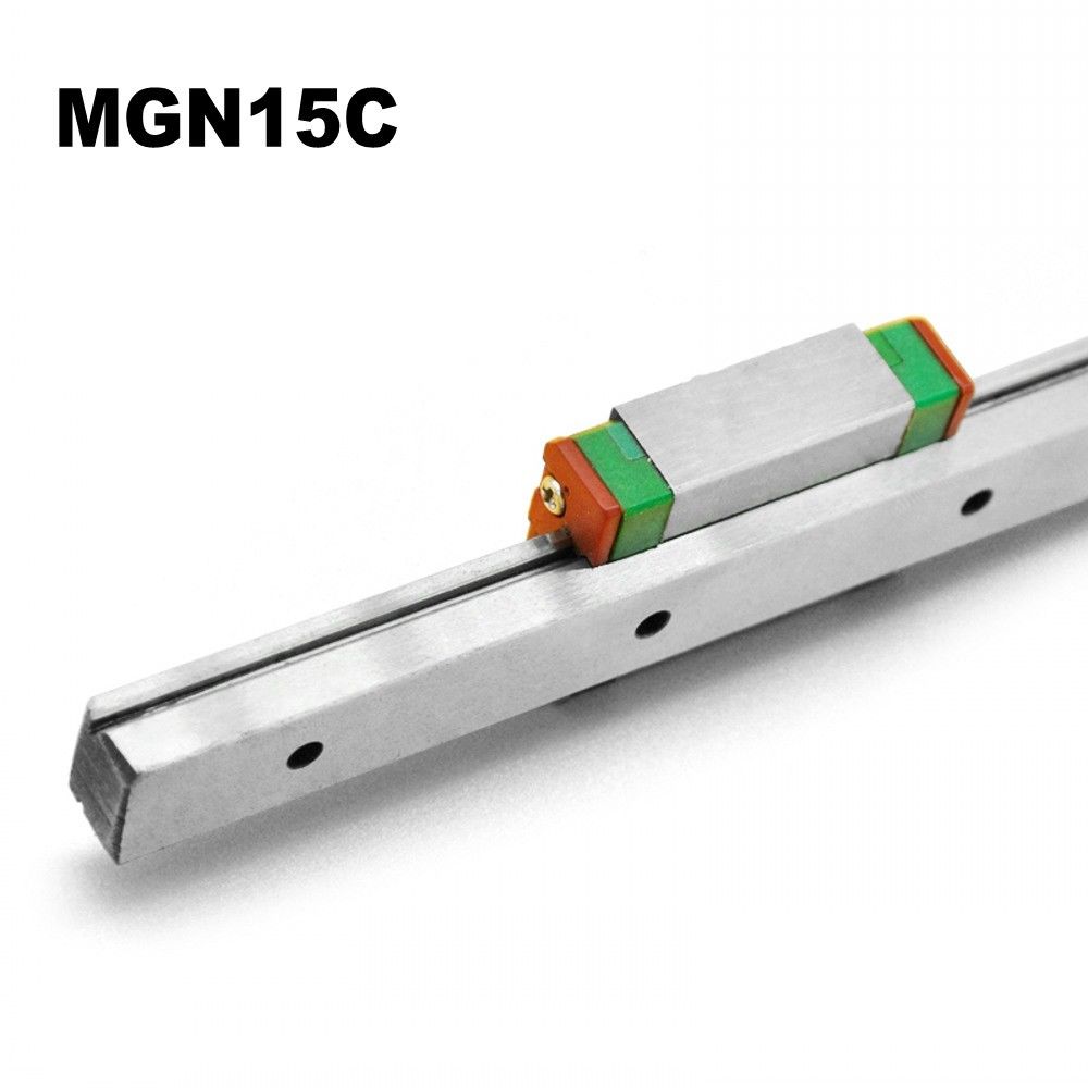 MGN15C Linear Sliding Guide / Block 250 300 350 400 450 500 550mm CNC 3D Printer - Click Image to Close