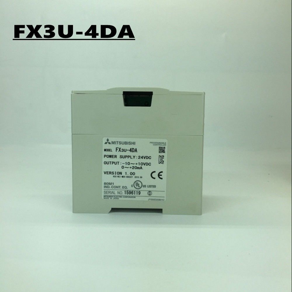 Brand New MITSUBISHI PLC FX3U-4DA In Box FX3U4DA - Click Image to Close