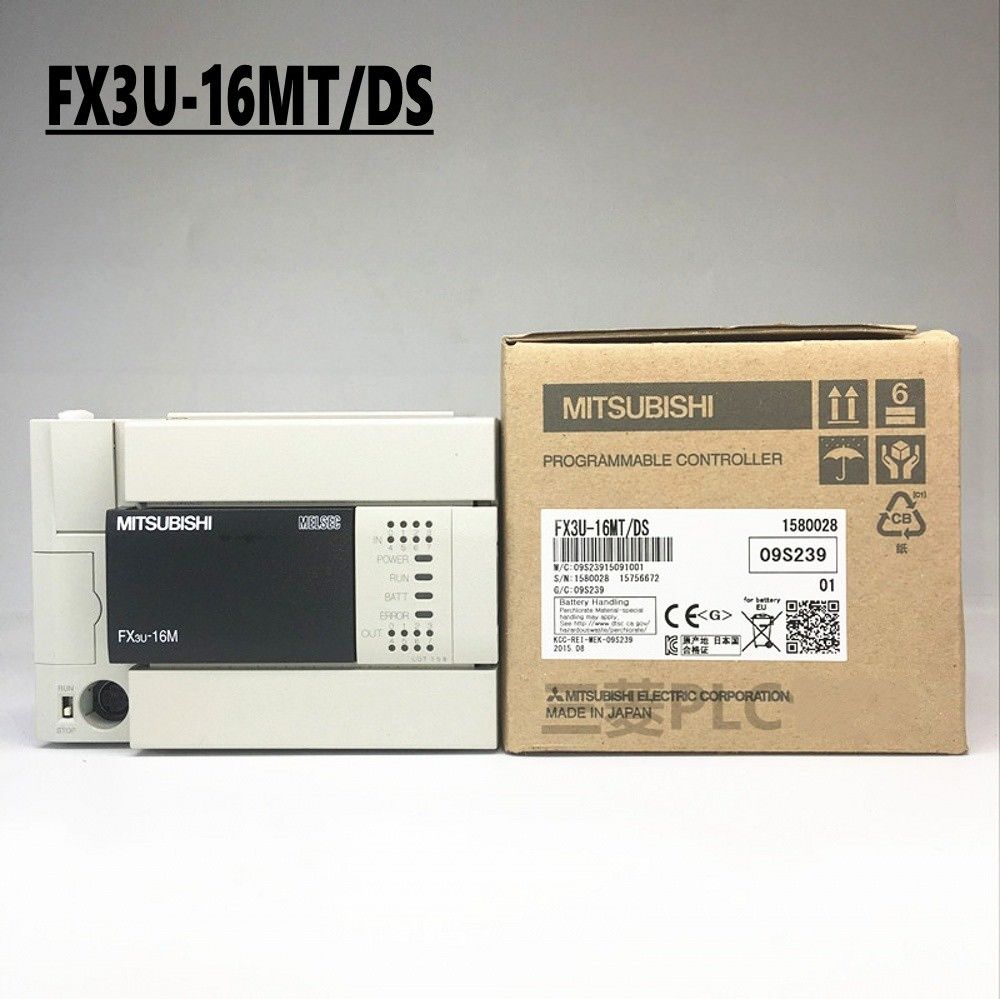 Original New MITSUBISHI PLC FX3U-16MT/DS In Box FX3U16MTDS