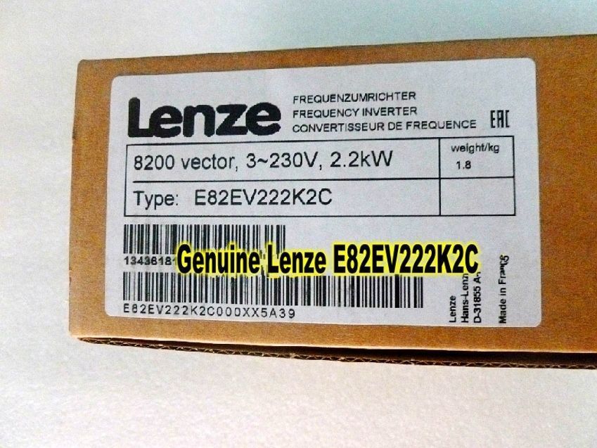 Genuine Lenze INVERTER E82EV222K2C E82EV222_2C 2.2KW 230VAC in box - Click Image to Close