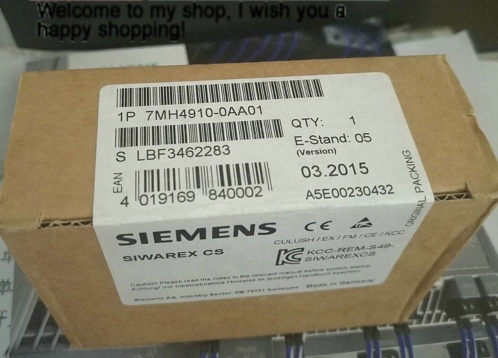 NEW&ORIGIANL Siemens SIWAREX CS 7MH4910-0AA01 WEIGHTING MODULE - Click Image to Close