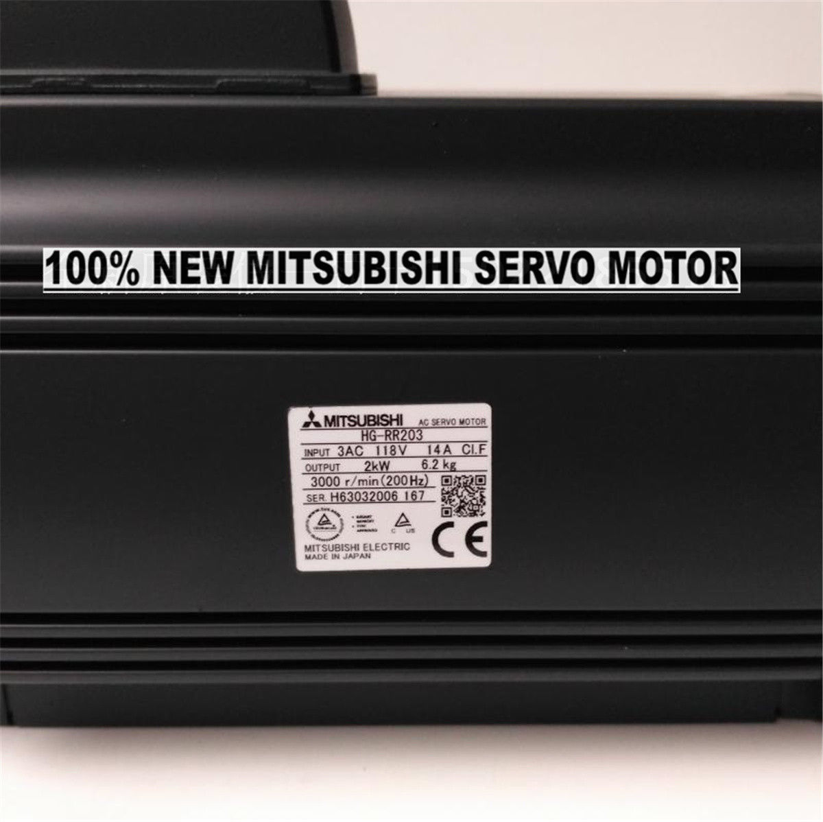 GENUINE NEW Mitsubishi Servo Motor HG-RR203 in box HGRR203 - Click Image to Close