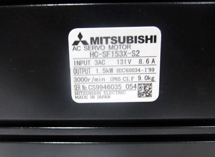 Brand New Mitsubishi SERVO MOTOR HC-SF153X-S2 in box HCSF153XS2 - Click Image to Close
