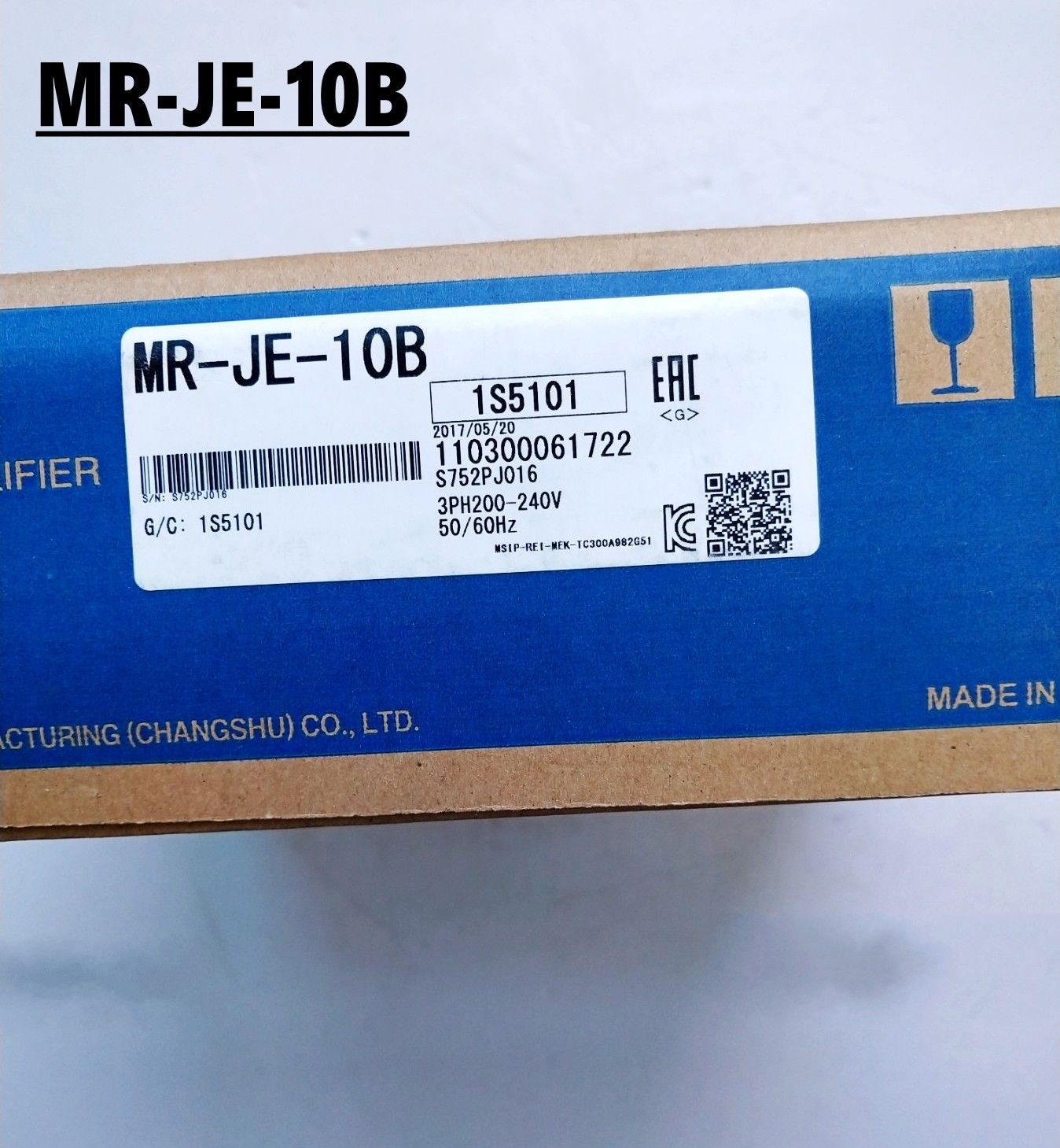 New Mitsubishi Servo Drive MR-JE-10B In Box MRJE10B - Click Image to Close