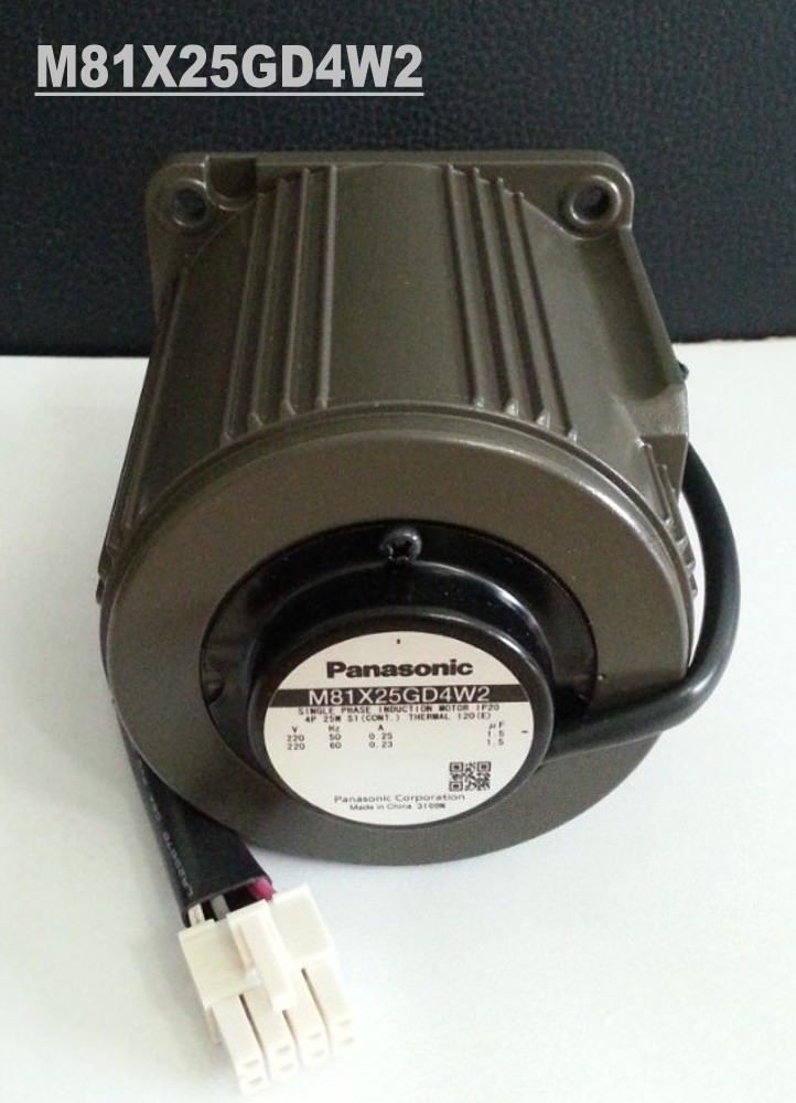 Brand New Panasonic adjustable speed motor M81X25GD4W2 220V 25W in box - Click Image to Close
