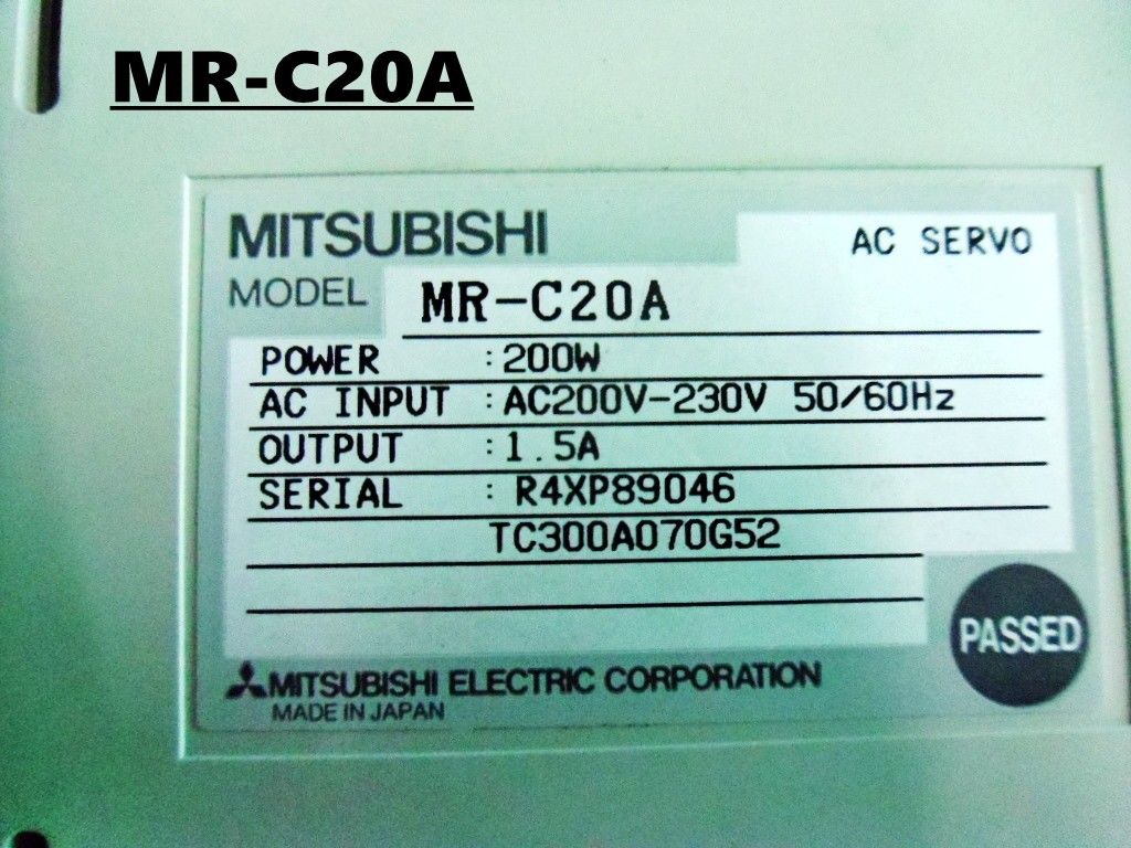 Original New Mitsubishi Servo Drive MR-C20A In Box MRC20A - Click Image to Close