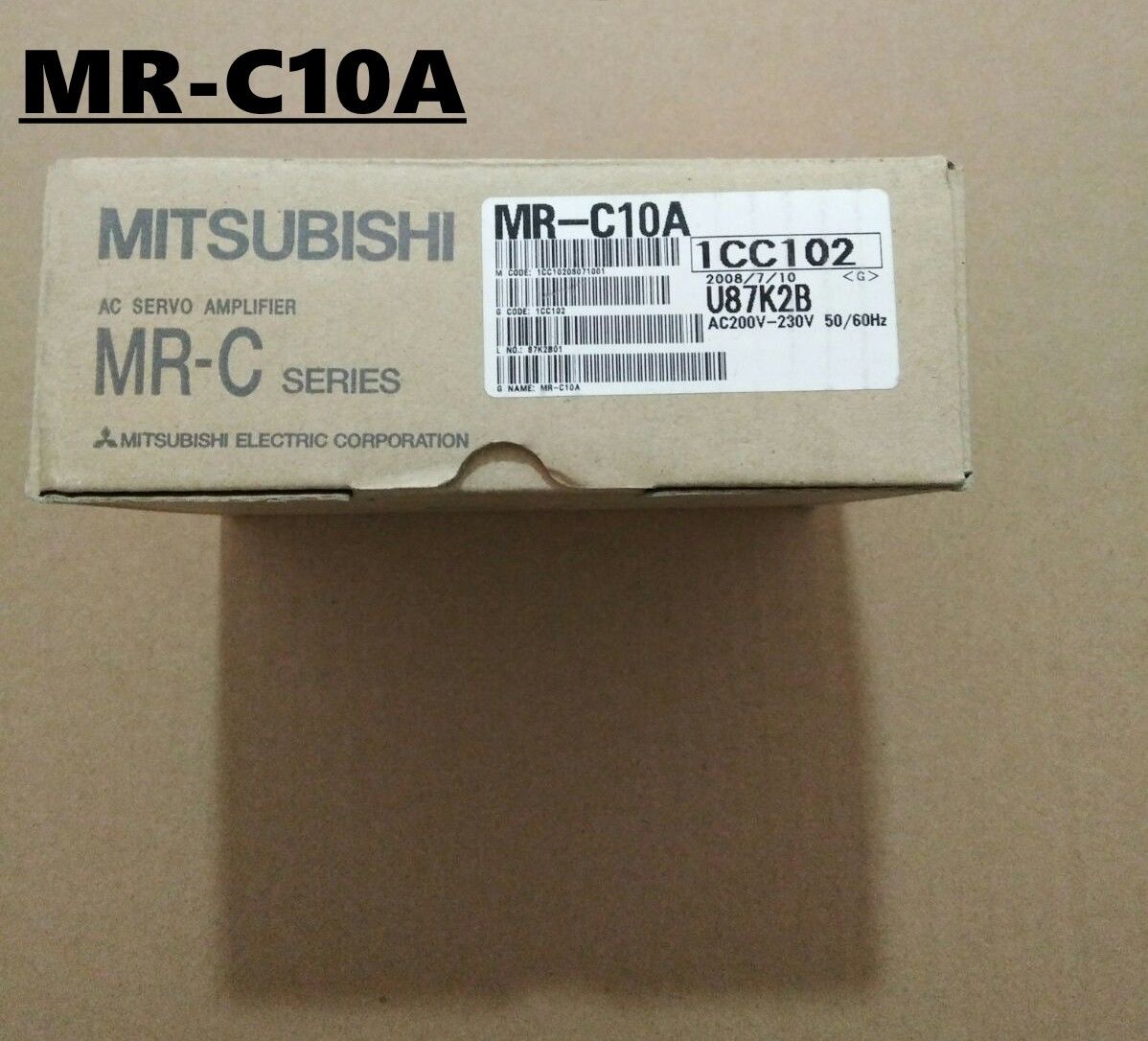 Original New Mitsubishi Servo Drive MR-C10A In Box MRC10A - Click Image to Close