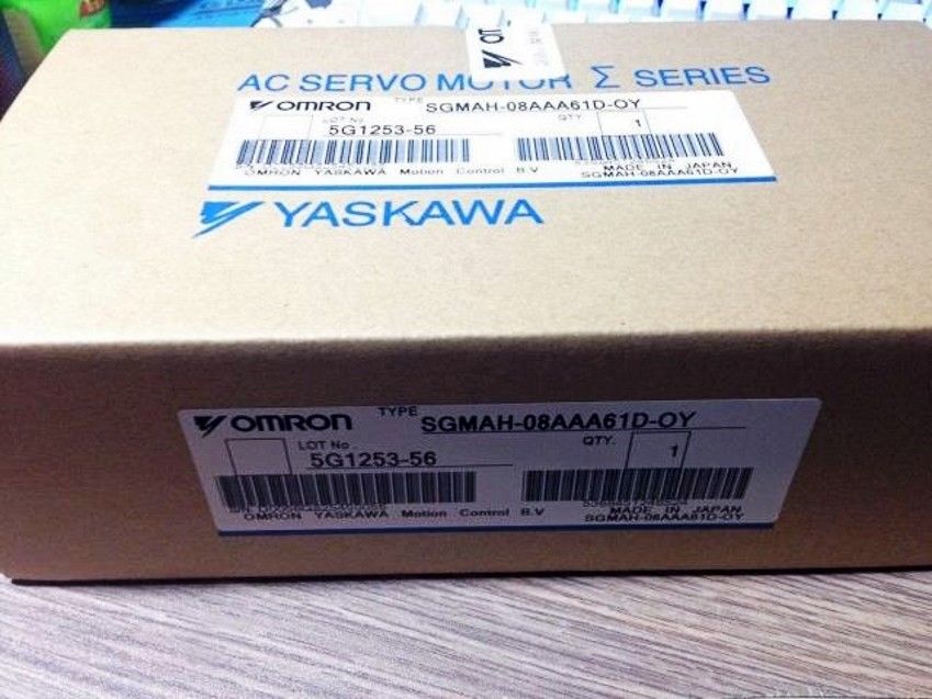 OMRON Yaskawa SGMAH-08AAA61D-OY SGMAH08AAA61DOY AC SERVO MOTOR in box - Click Image to Close