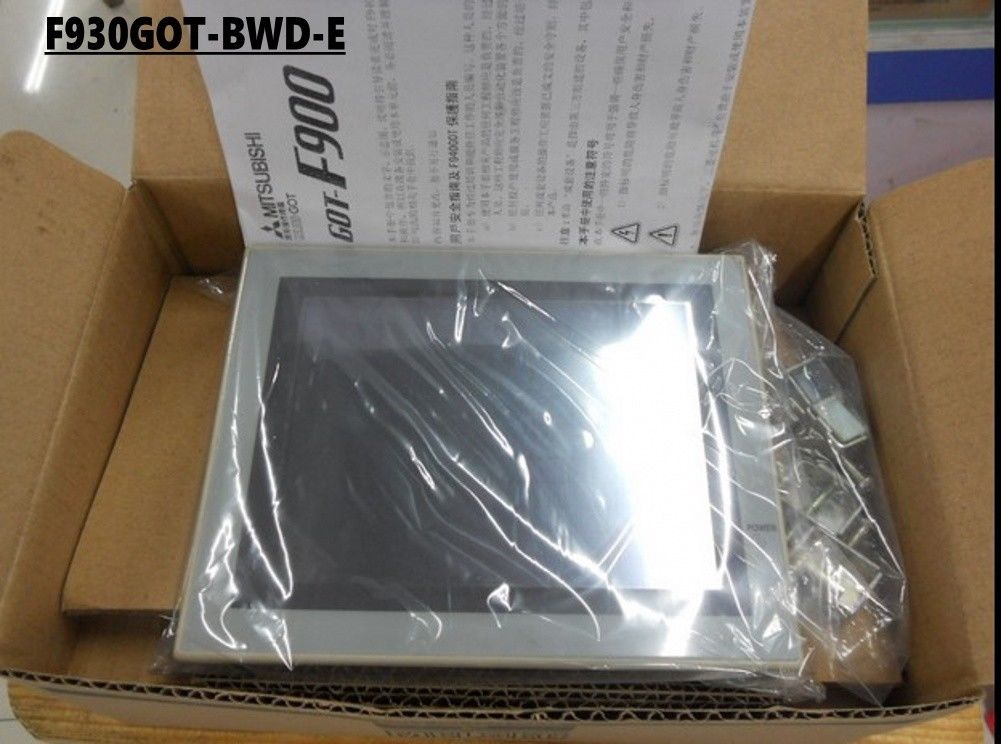 New Mitsubishi F930GOT-BWD-E Touch Panel In Box F930GOTBWDE