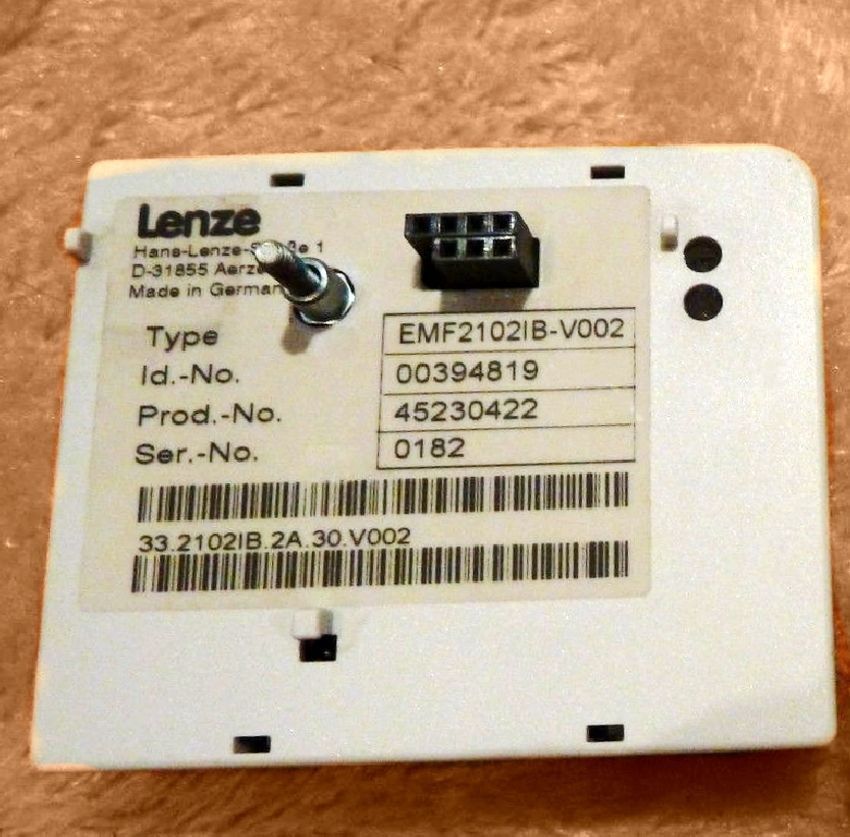 Free DHL Genuine Lenze LECOM B （RS485） Type: EMF2102IB-V002 in NEW box