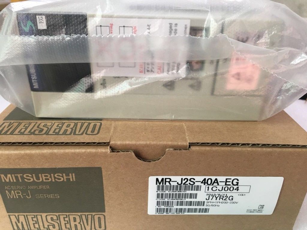 Brand New Mitsubishi Servo Drive MR-J2S-40A-EG In Box MRJ2S40AEG