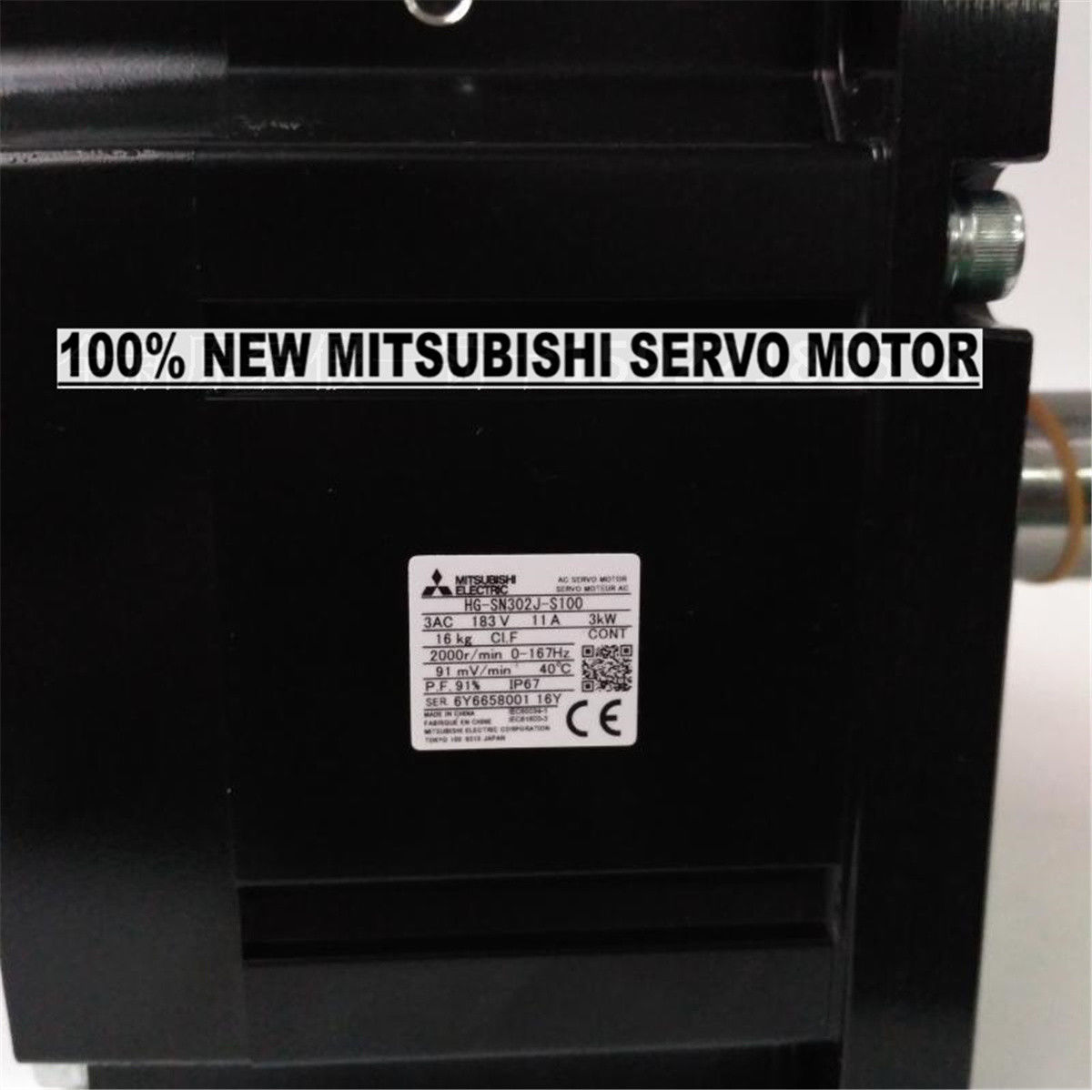 Brand NEW Mitsubishi Servo Motor HG-SN302J-S100 in box HGSN302JS100 - Click Image to Close